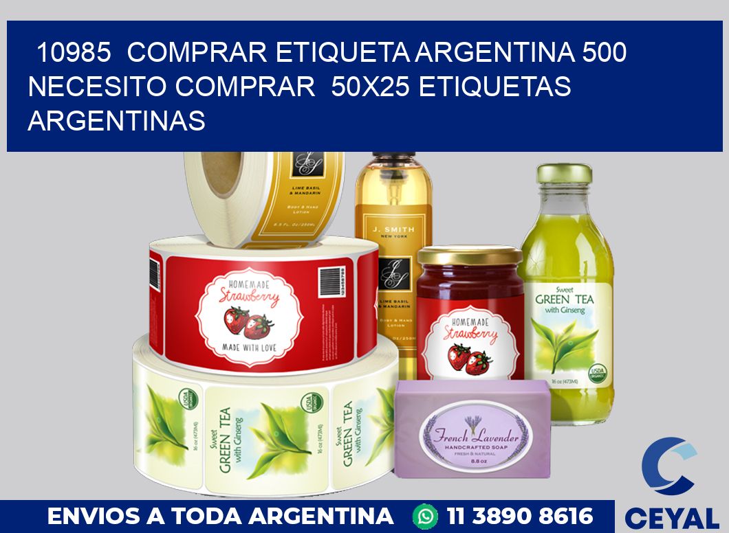 10985  COMPRAR ETIQUETA ARGENTINA 500 NECESITO COMPRAR  50X25 ETIQUETAS ARGENTINAS