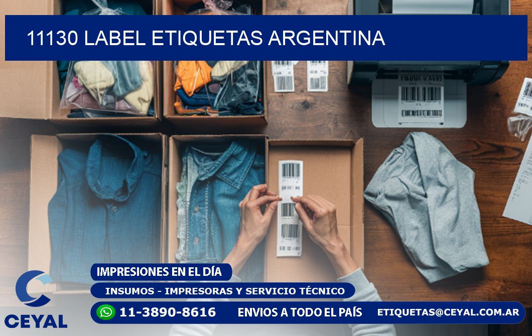 11130 LABEL ETIQUETAS ARGENTINA