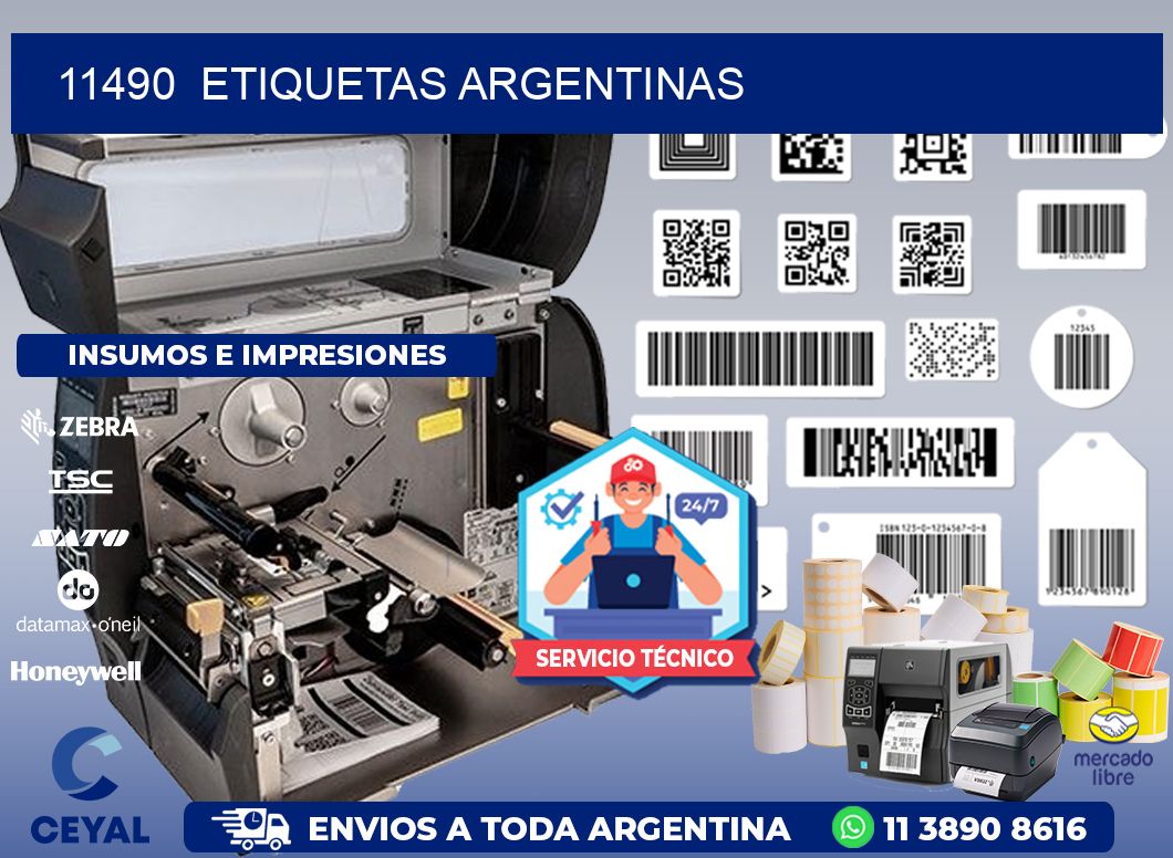 11490  ETIQUETAS ARGENTINAS