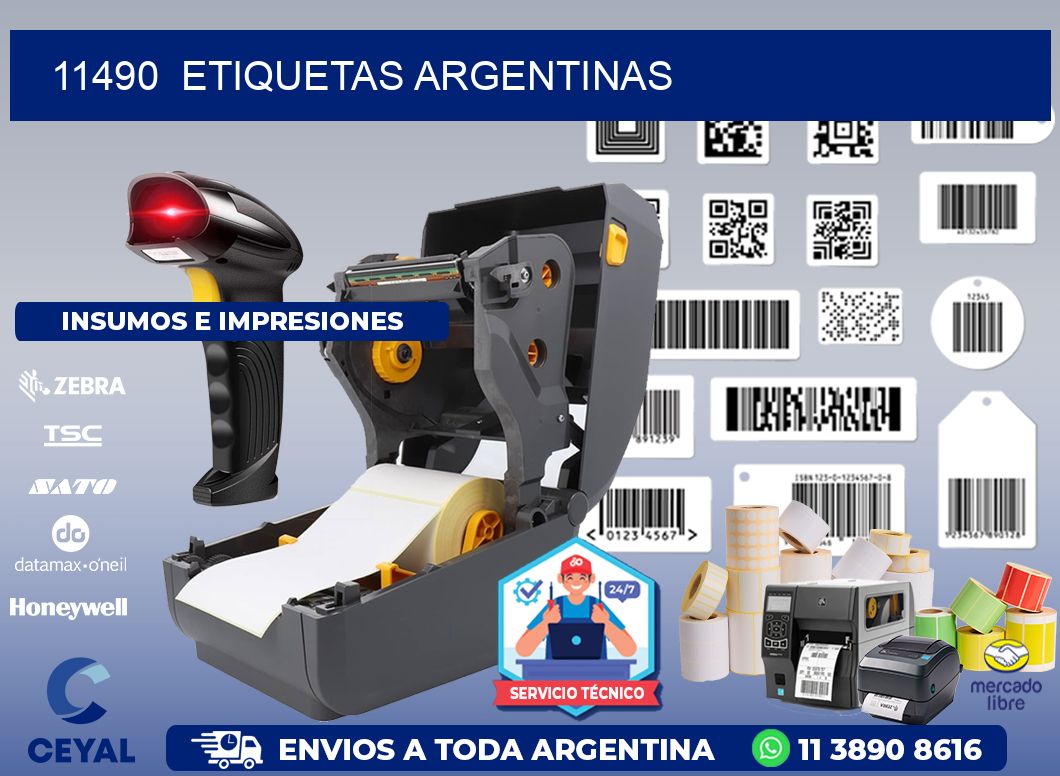 11490  ETIQUETAS ARGENTINAS