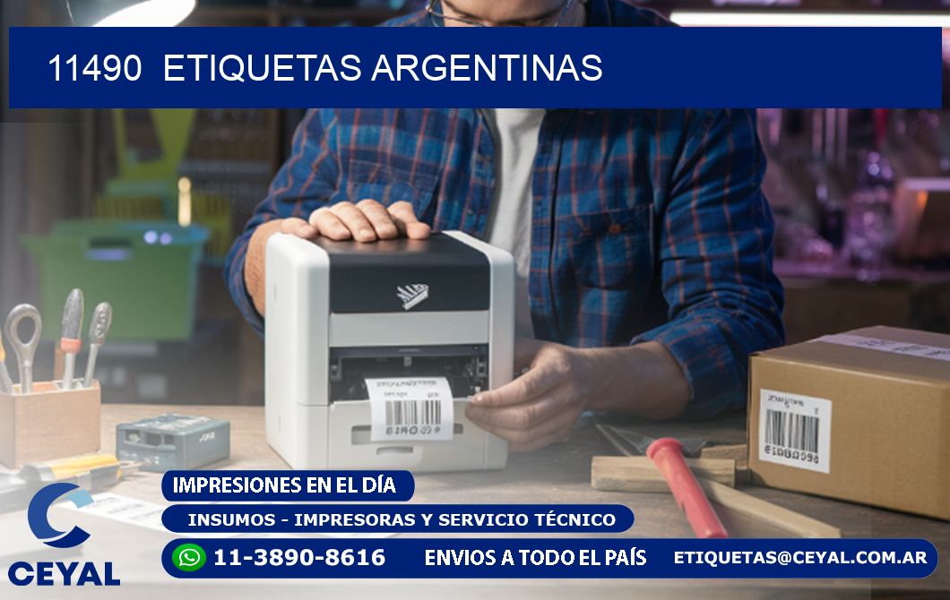 11490  ETIQUETAS ARGENTINAS