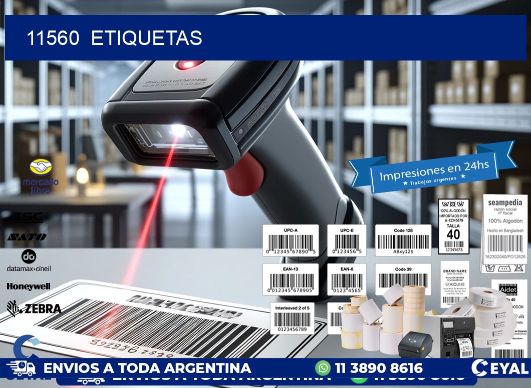 11560  ETIQUETAS