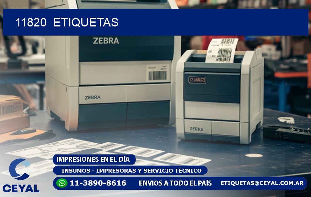 11820  ETIQUETAS
