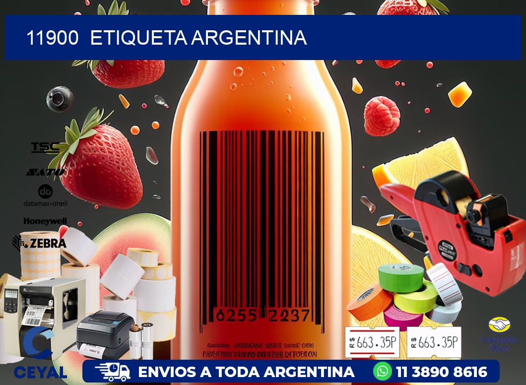 11900 ETIQUETA ARGENTINA
