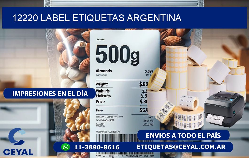12220 LABEL ETIQUETAS ARGENTINA
