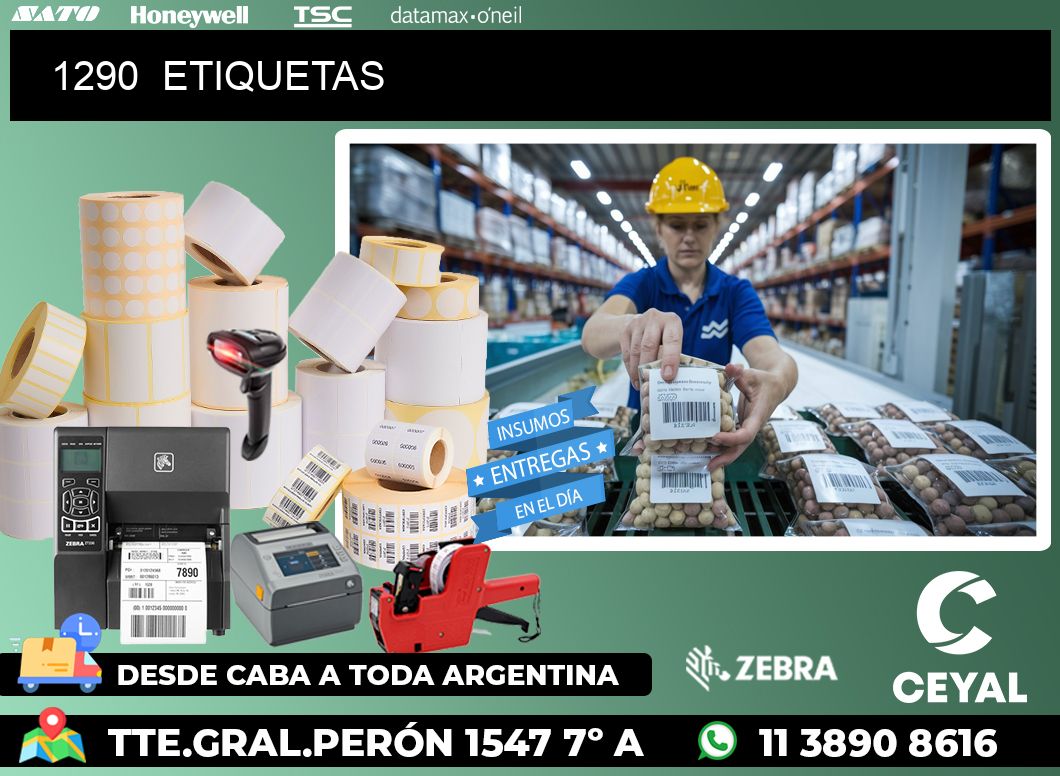 1290  ETIQUETAS