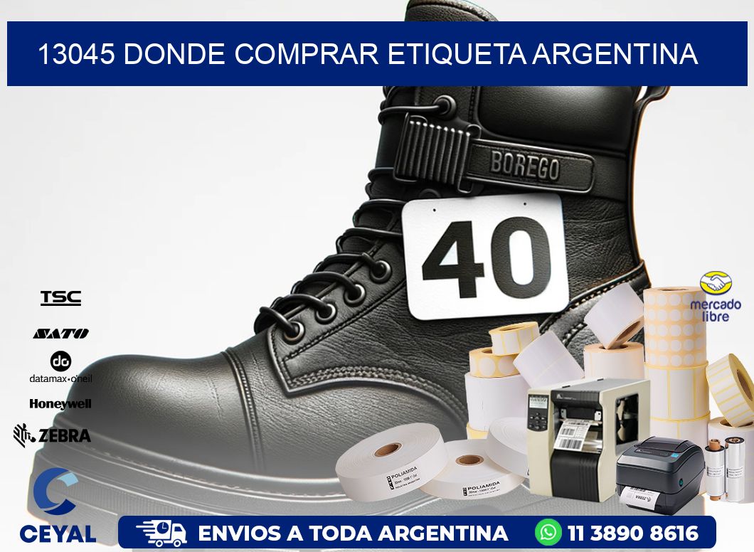 13045 DONDE COMPRAR ETIQUETA ARGENTINA