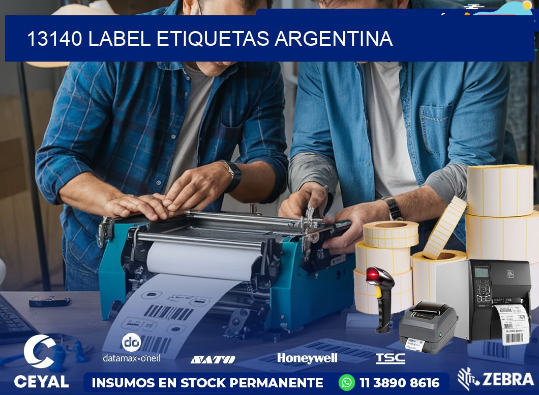 13140 LABEL ETIQUETAS ARGENTINA