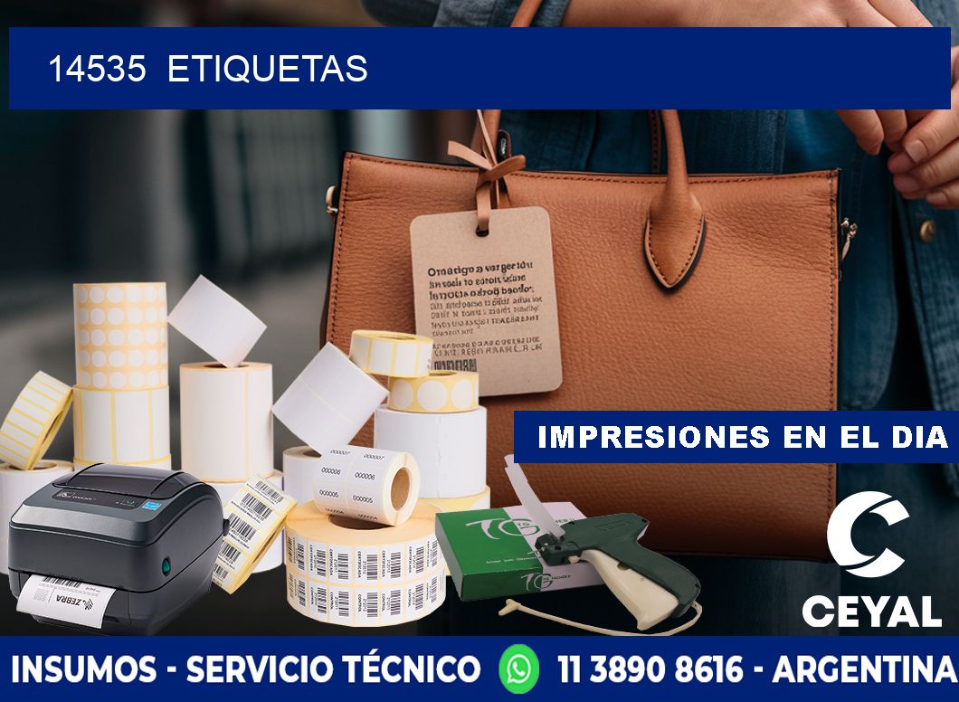 14535  ETIQUETAS
