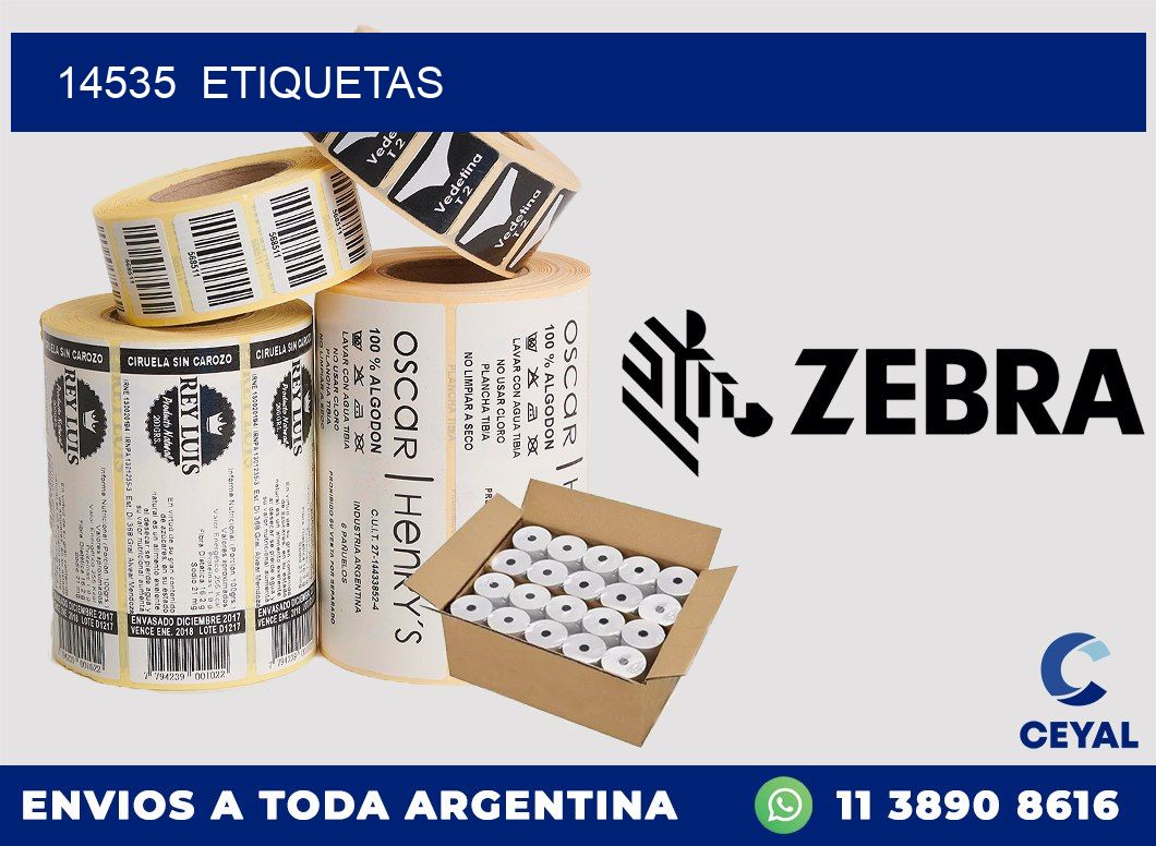 14535  ETIQUETAS
