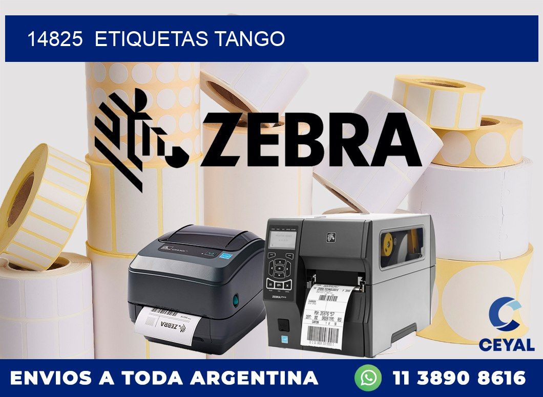 14825  ETIQUETAS TANGO