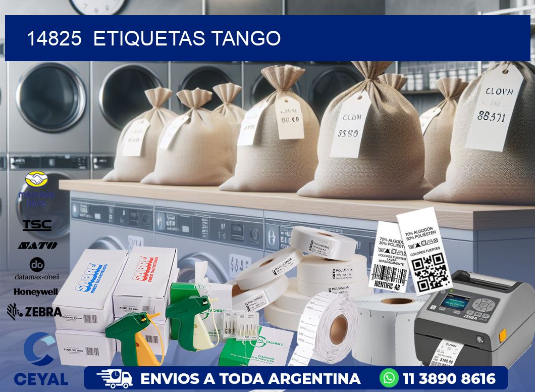 14825  ETIQUETAS TANGO