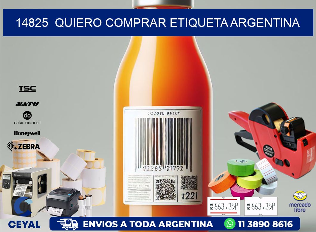 14825 QUIERO COMPRAR ETIQUETA ARGENTINA