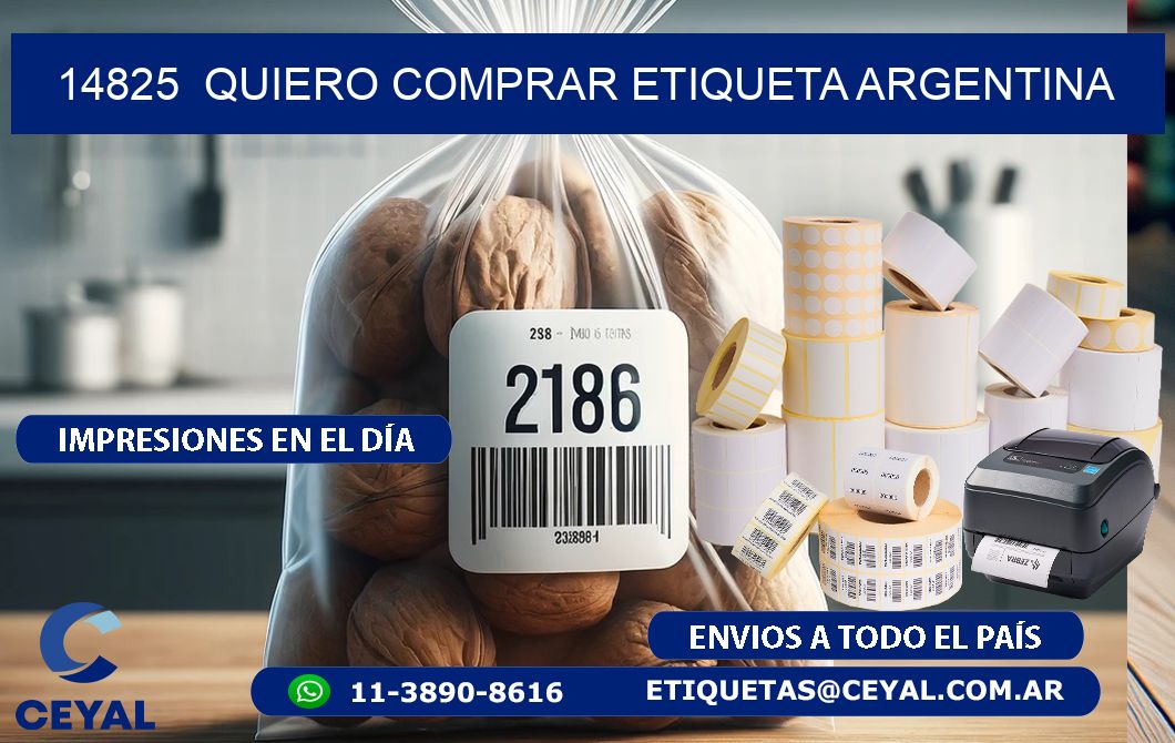 14825  QUIERO COMPRAR ETIQUETA ARGENTINA