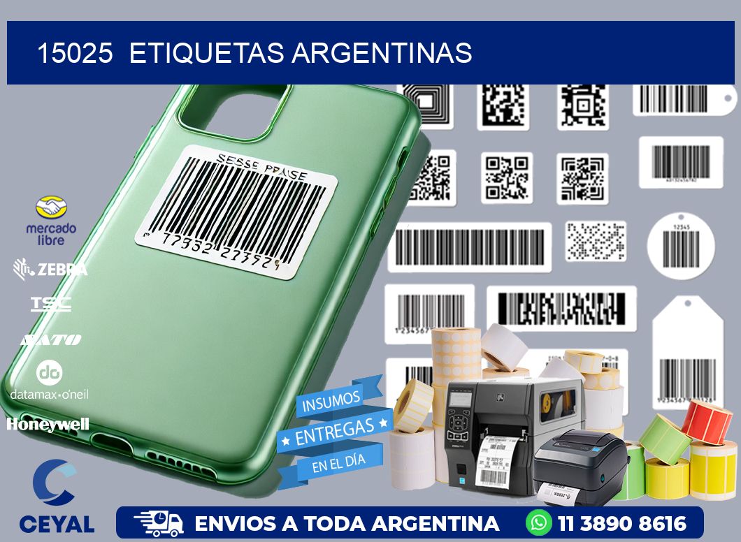 15025 ETIQUETAS ARGENTINAS