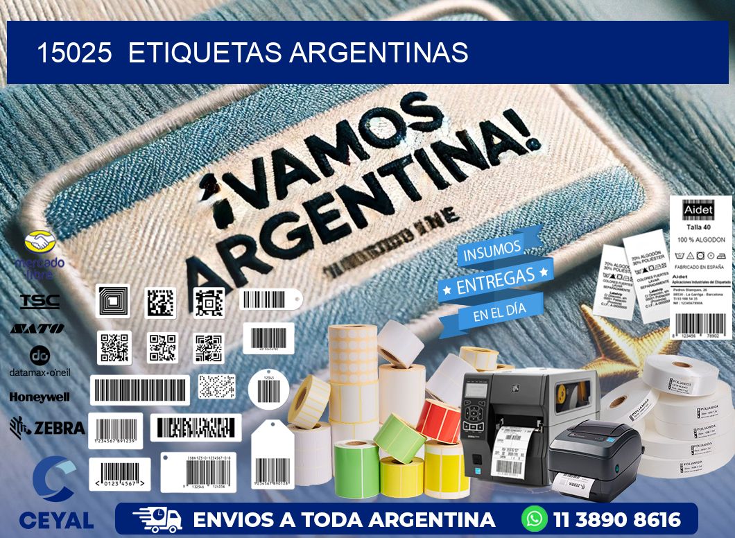 15025 ETIQUETAS ARGENTINAS