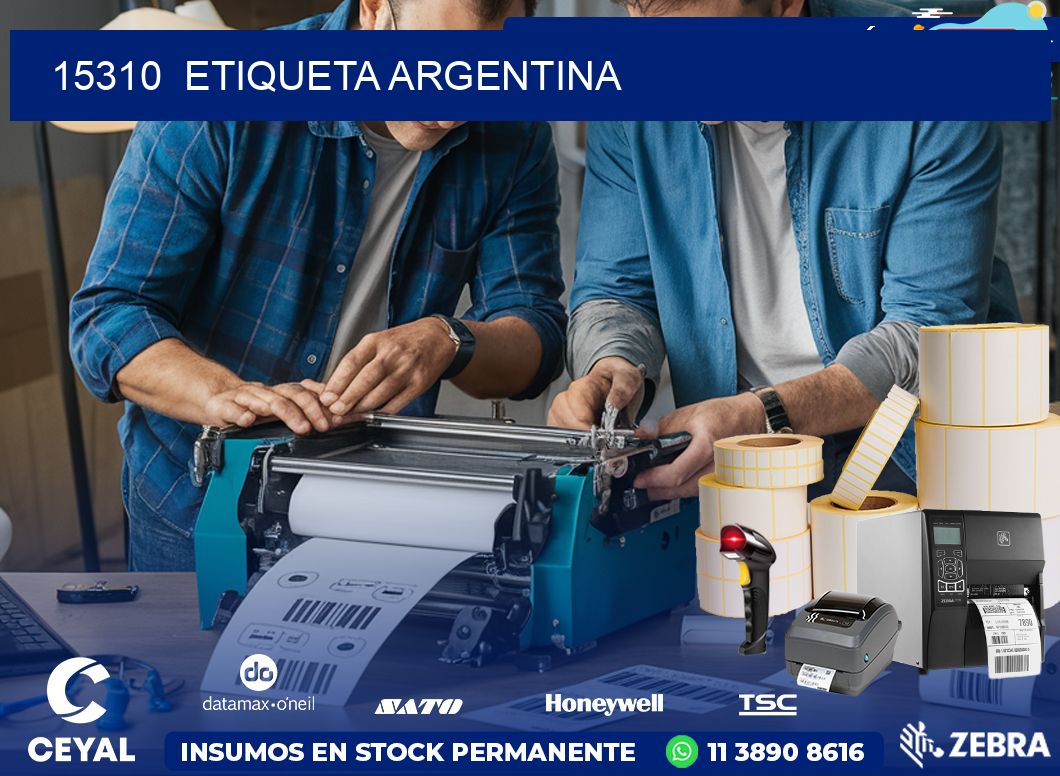 15310  ETIQUETA ARGENTINA