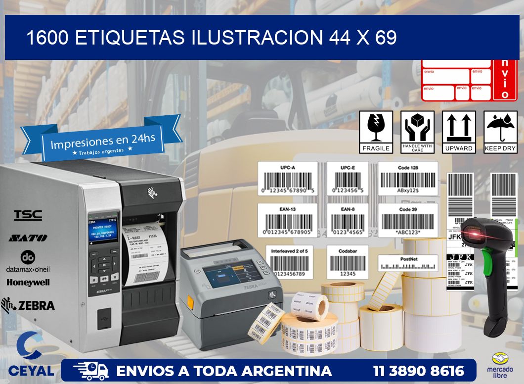 1600 ETIQUETAS ILUSTRACION 44 x 69