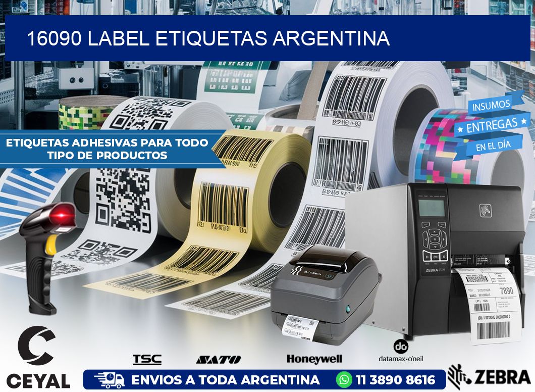 16090 LABEL ETIQUETAS ARGENTINA