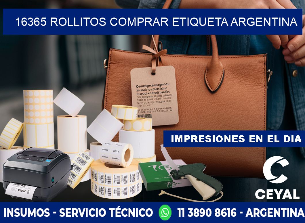 16365 ROLLITOS COMPRAR ETIQUETA ARGENTINA