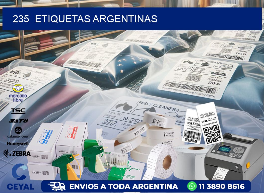 235  ETIQUETAS ARGENTINAS