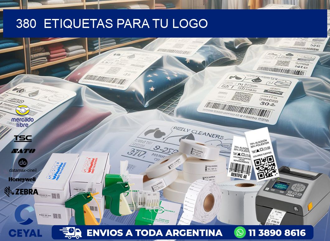 380  ETIQUETAS PARA TU LOGO