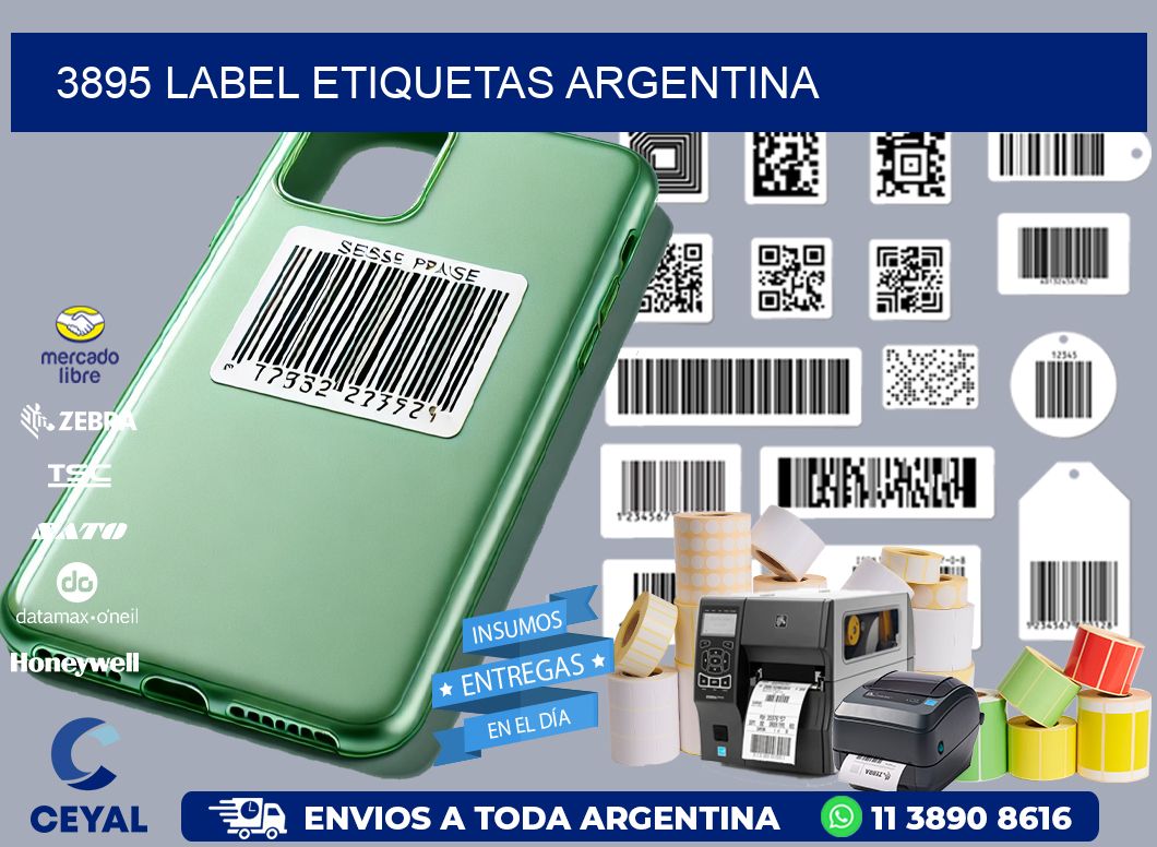 3895 LABEL ETIQUETAS ARGENTINA