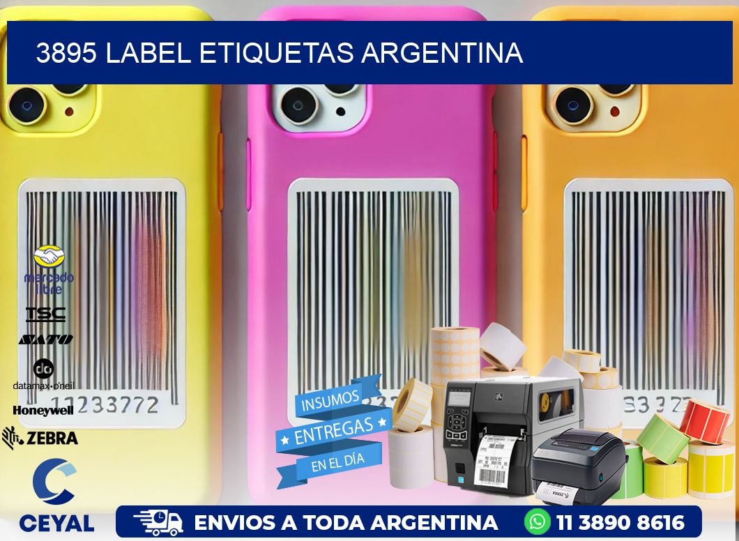 3895 LABEL ETIQUETAS ARGENTINA