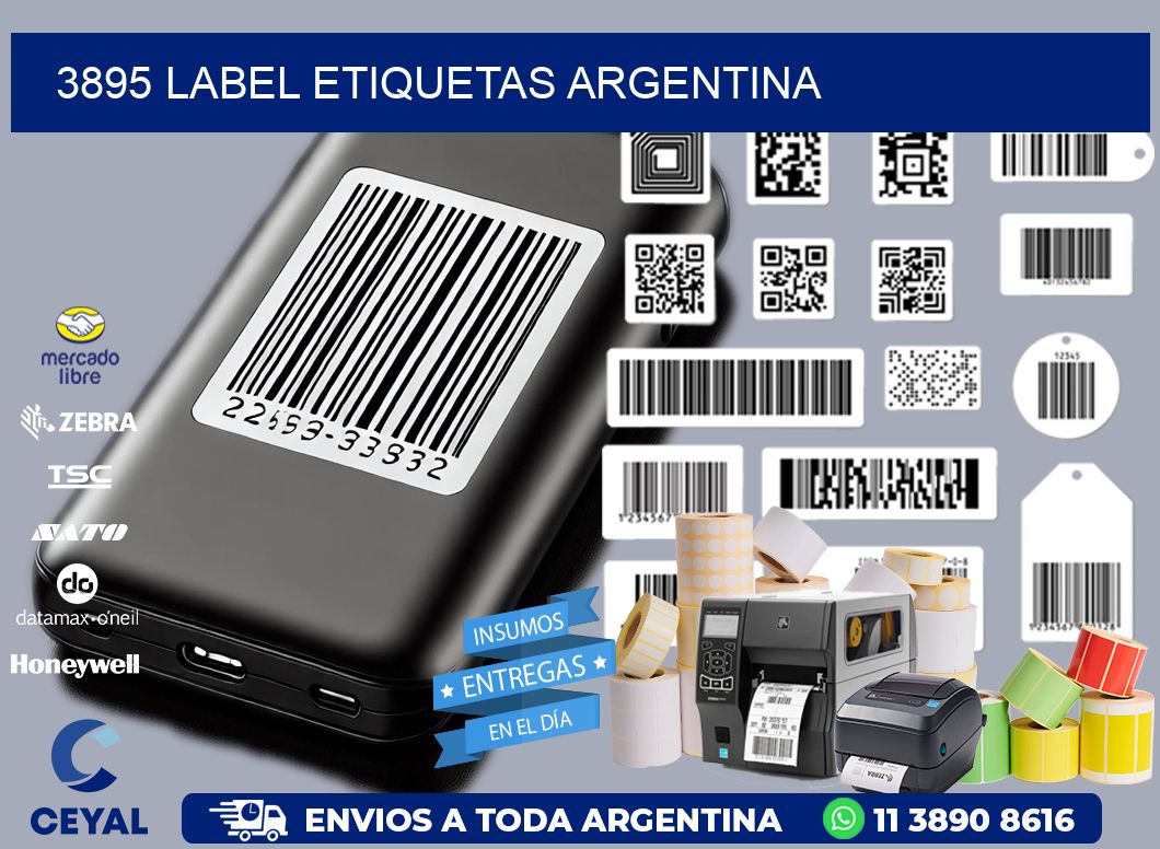 3895 LABEL ETIQUETAS ARGENTINA
