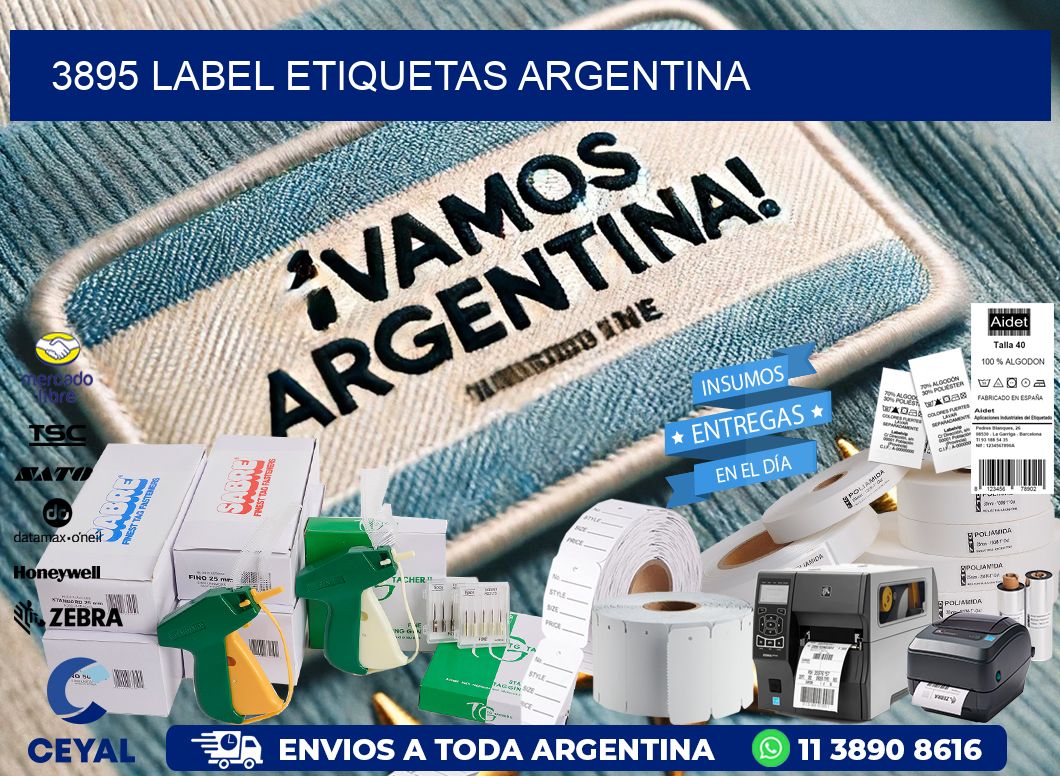 3895 LABEL ETIQUETAS ARGENTINA
