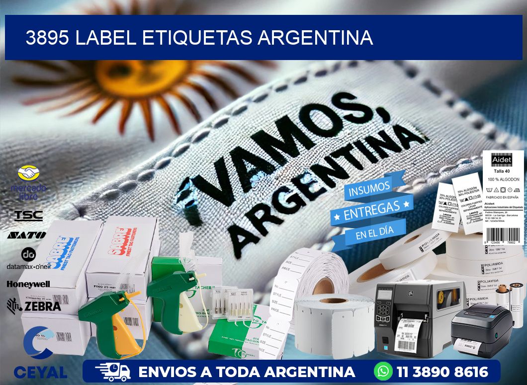 3895 LABEL ETIQUETAS ARGENTINA