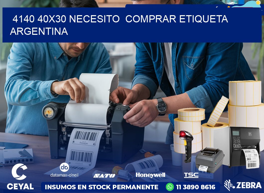 4140 40X30 NECESITO  COMPRAR ETIQUETA ARGENTINA