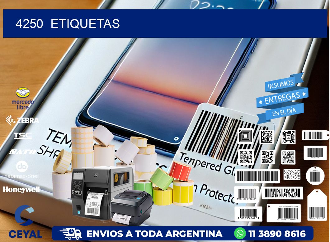 4250  ETIQUETAS