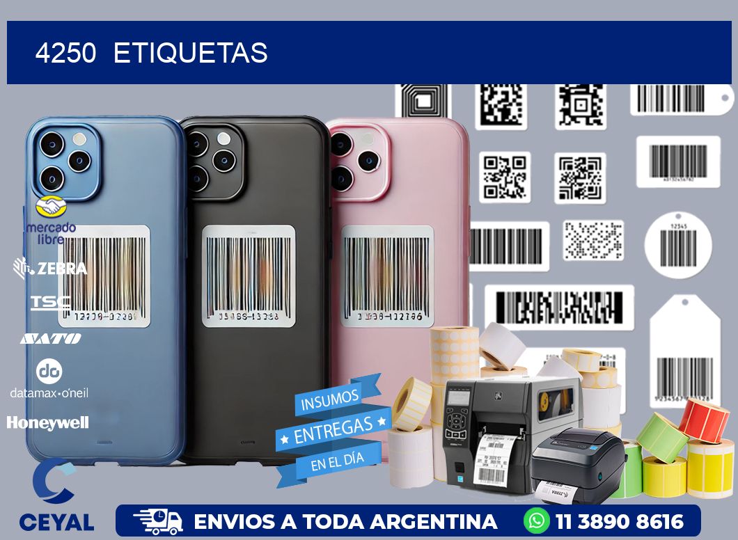 4250  ETIQUETAS