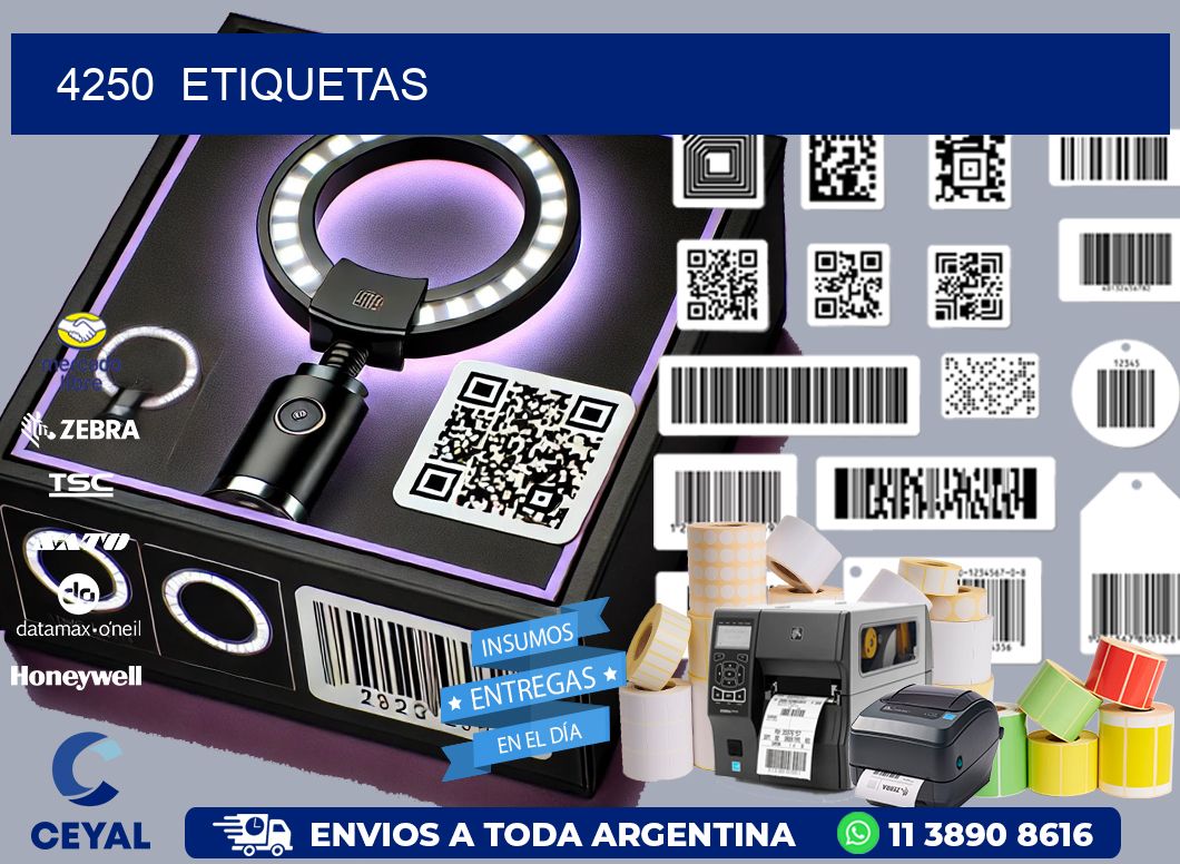4250  ETIQUETAS