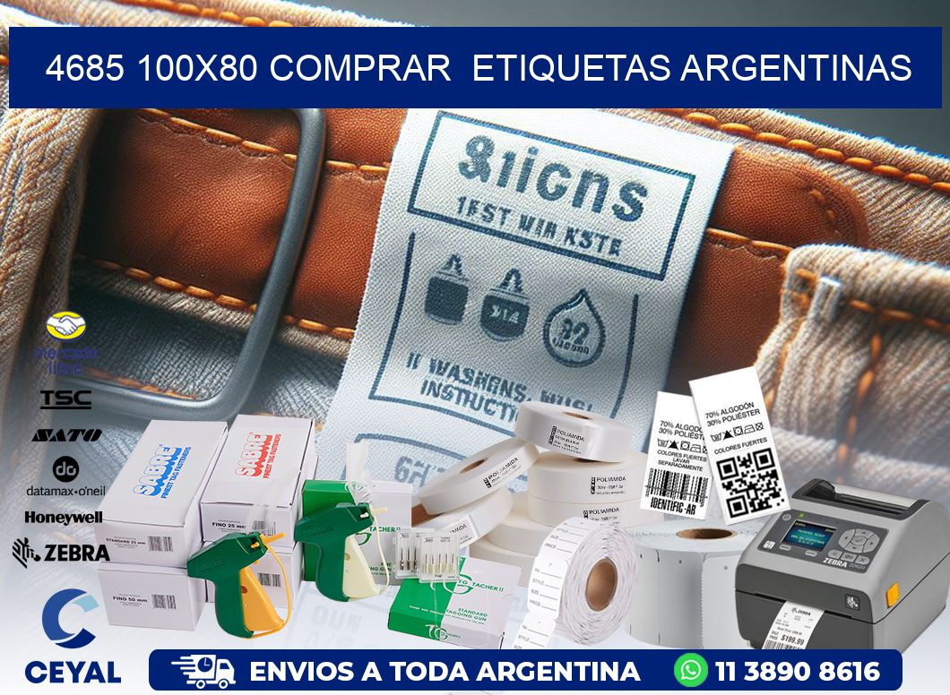 4685 100X80 COMPRAR  ETIQUETAS ARGENTINAS