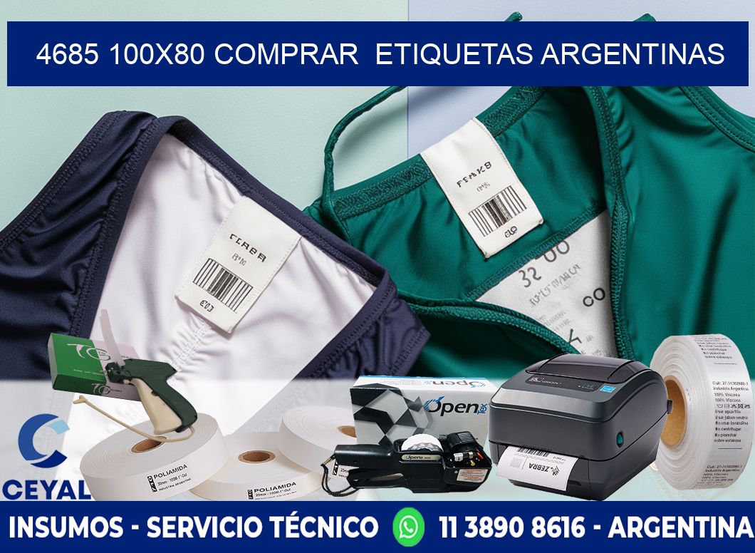 4685 100X80 COMPRAR  ETIQUETAS ARGENTINAS