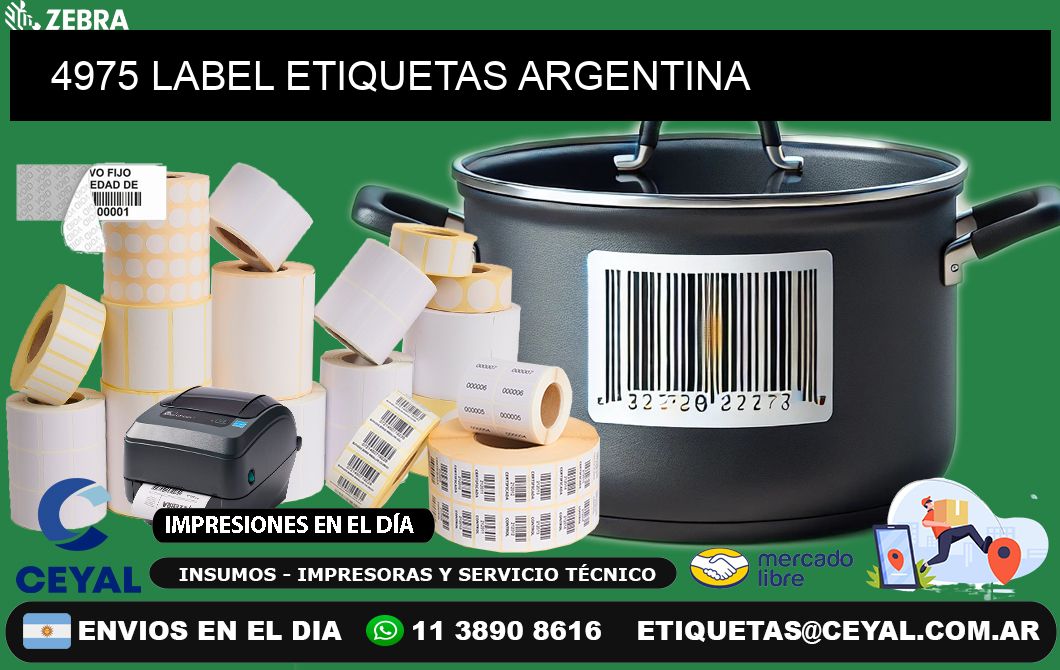 4975 LABEL ETIQUETAS ARGENTINA