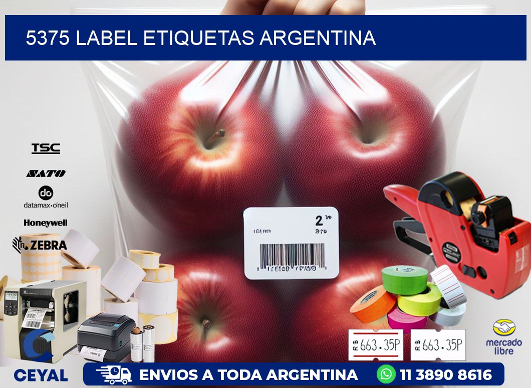 5375 LABEL ETIQUETAS ARGENTINA