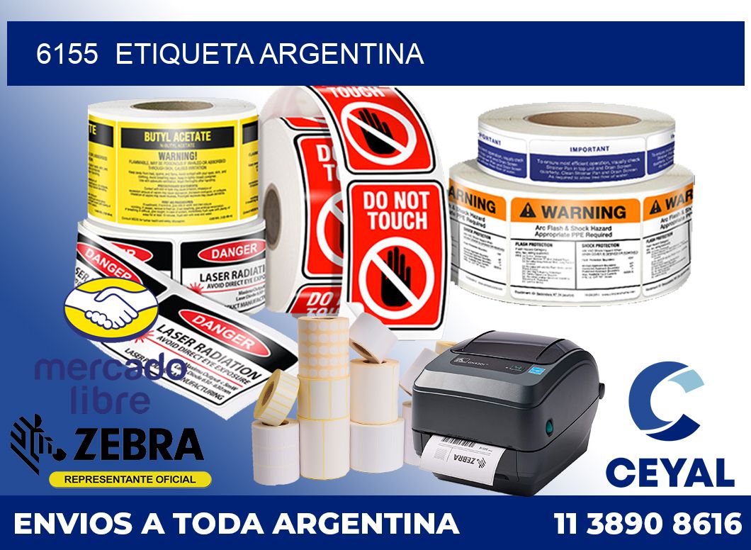 6155  ETIQUETA ARGENTINA