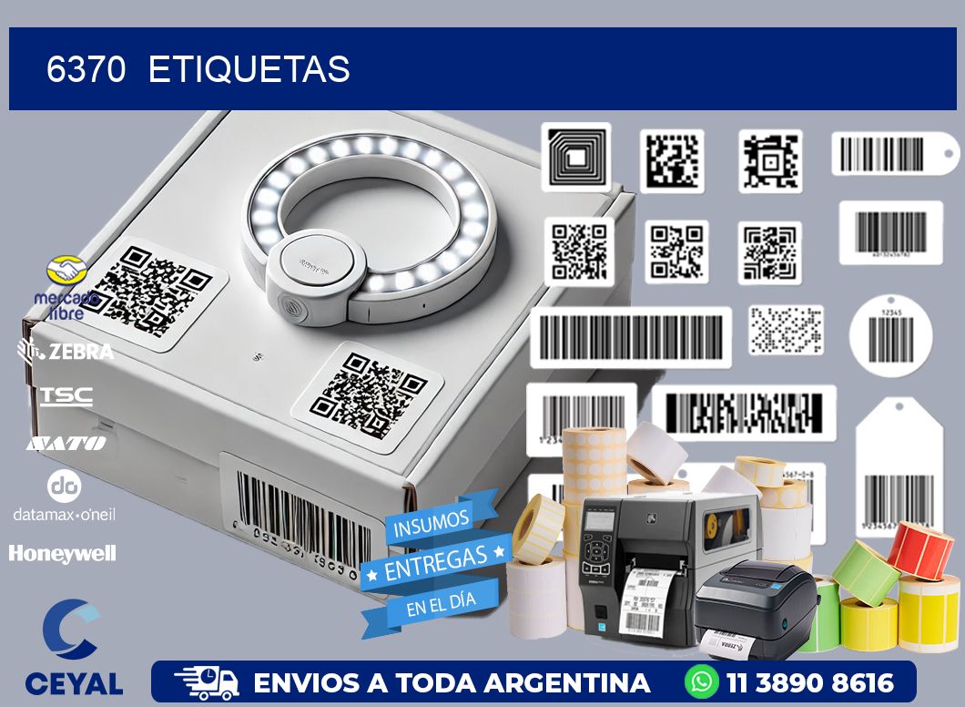 6370  ETIQUETAS