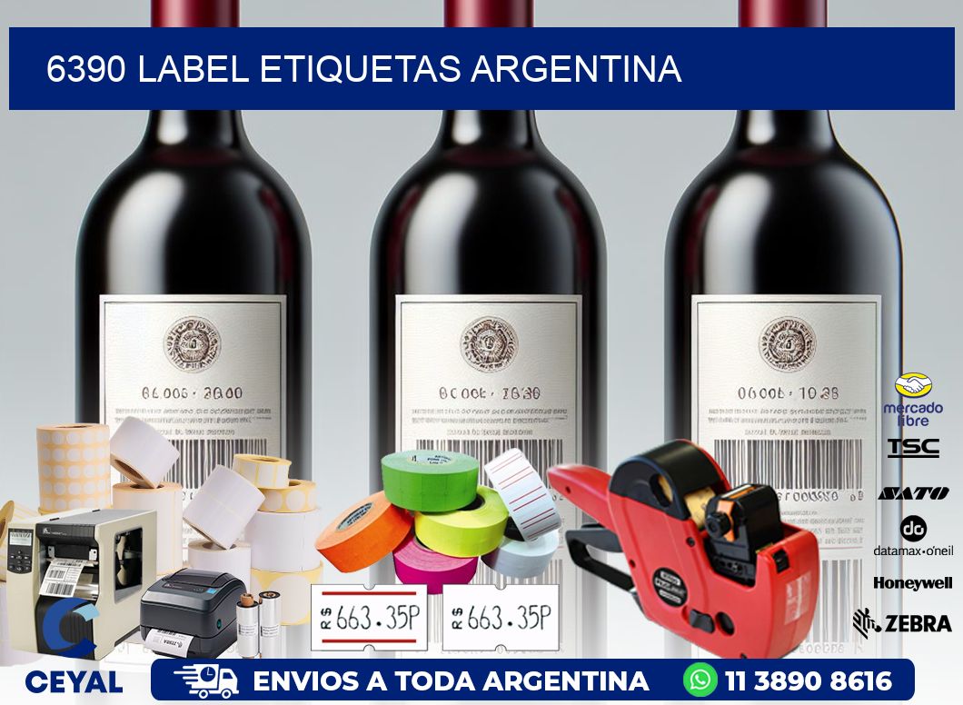 6390 LABEL ETIQUETAS ARGENTINA