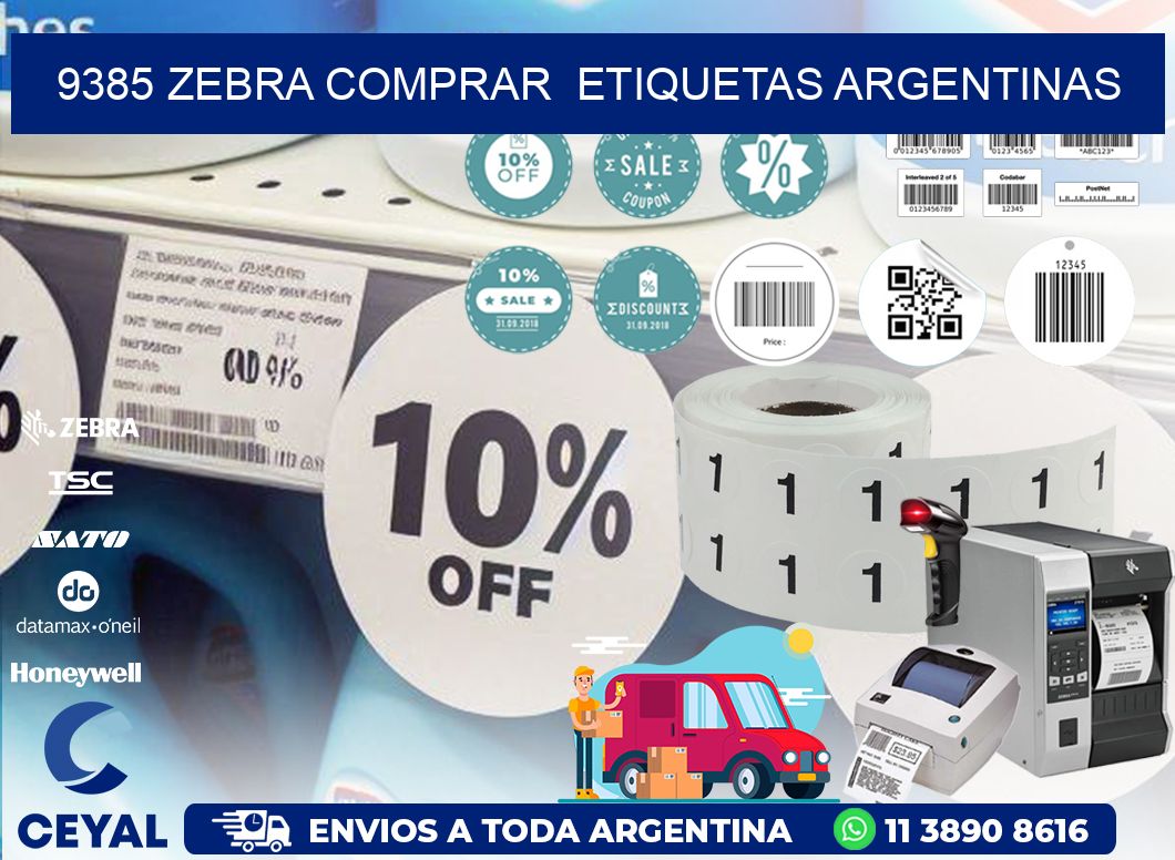 9385 ZEBRA COMPRAR ETIQUETAS ARGENTINAS