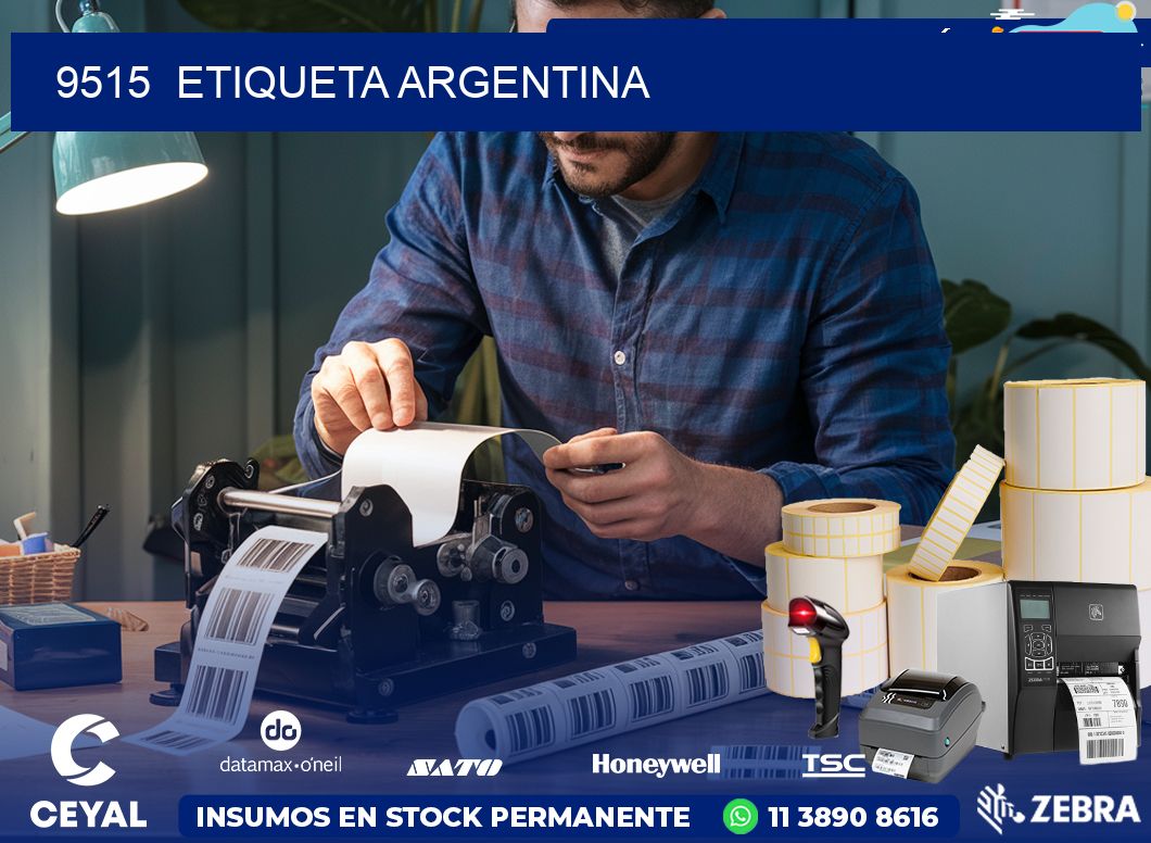 9515  ETIQUETA ARGENTINA
