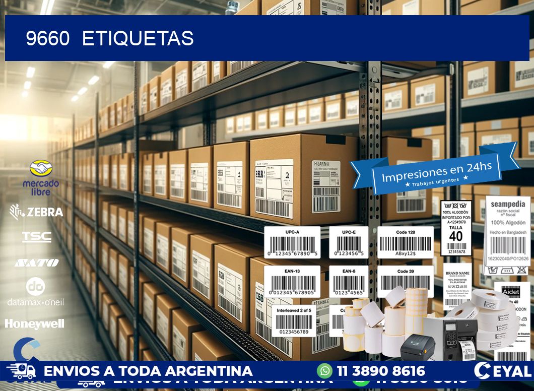 9660  ETIQUETAS