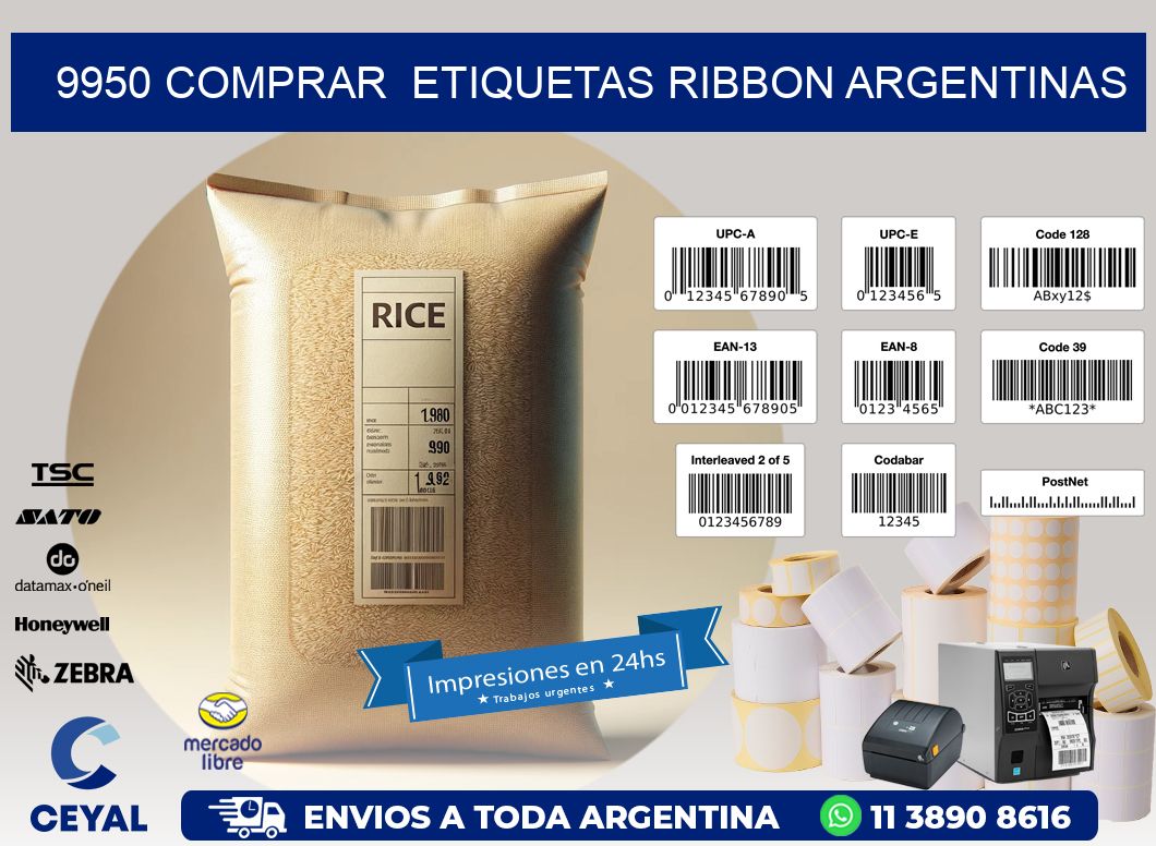 9950 COMPRAR ETIQUETAS RIBBON ARGENTINAS