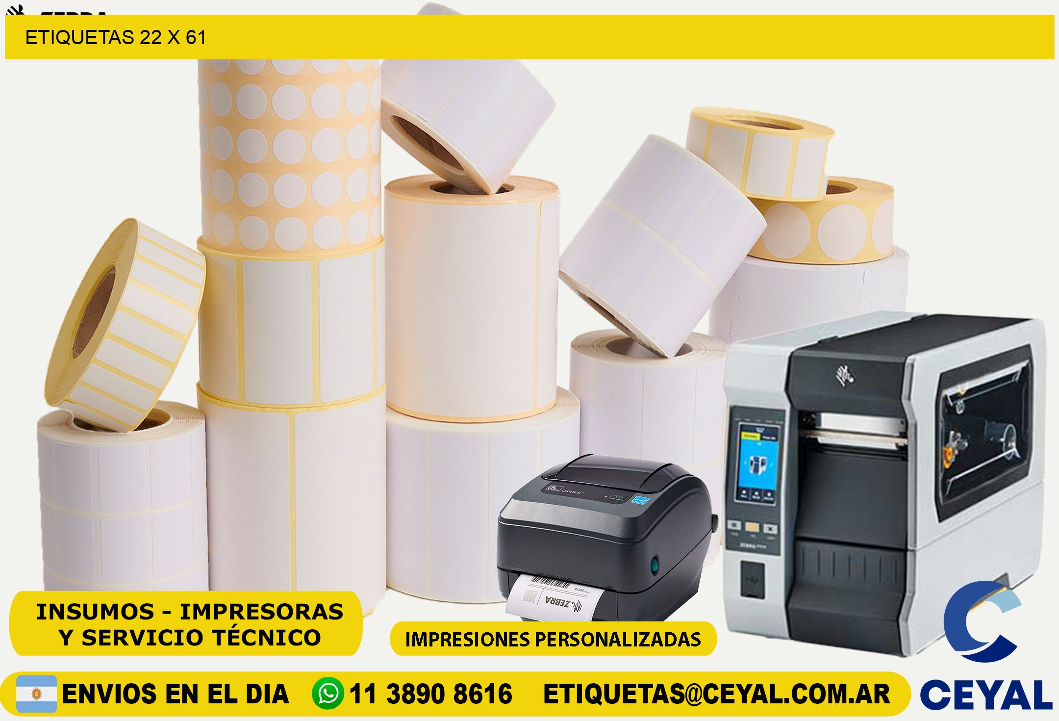 ETIQUETAS 22 x 61