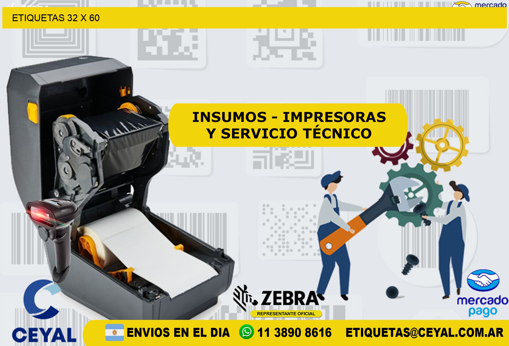 ETIQUETAS 32 x 60
