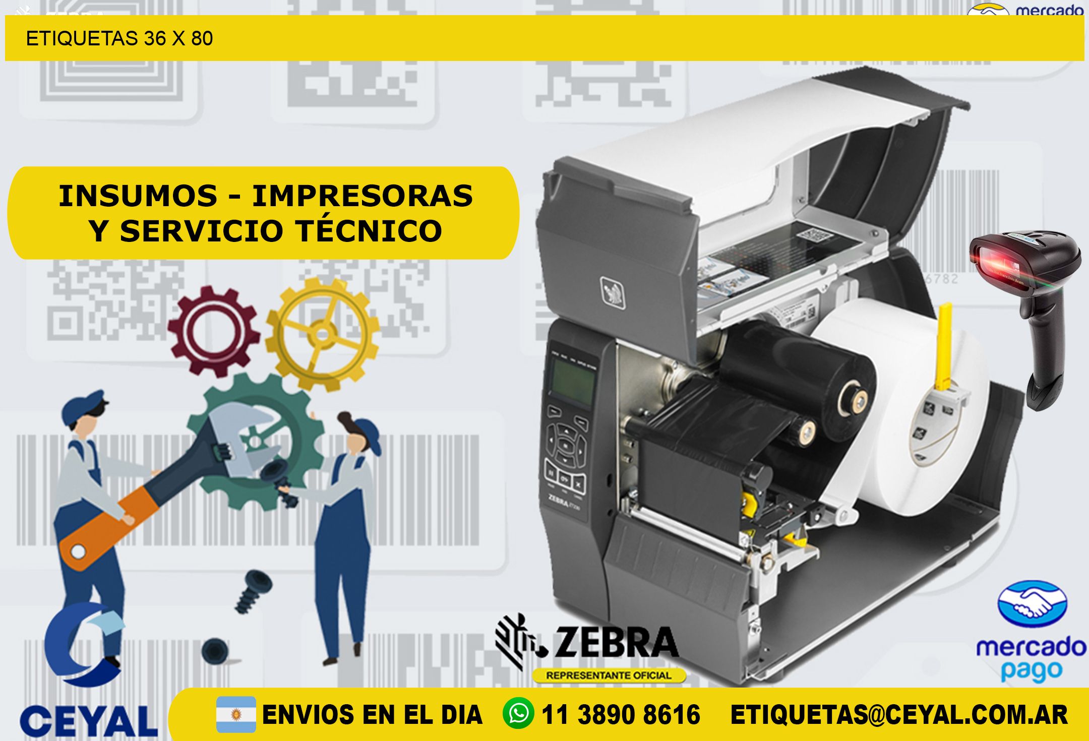 ETIQUETAS 36 x 80