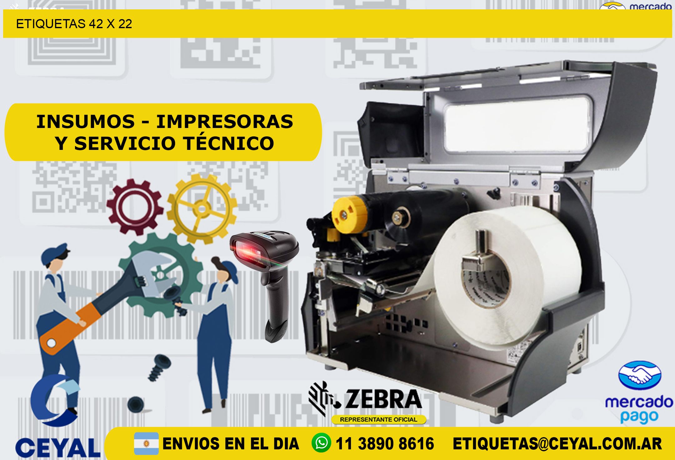 ETIQUETAS 42 x 22